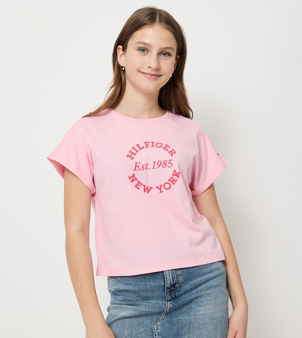 Logo Printed Short Sleeves T-Shirt