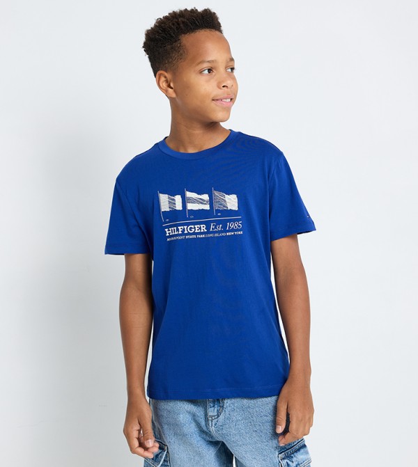Logo Printed Short Sleeves T-Shirt