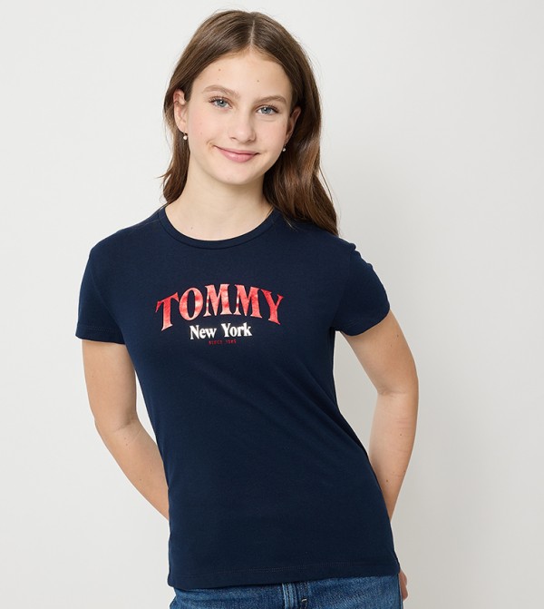 Logo Printed Short Sleeves T-Shirt