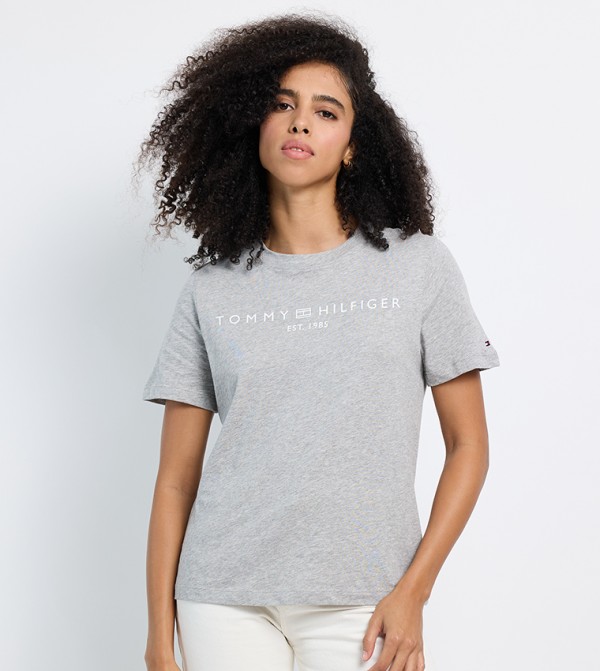 Logo Printed Short Sleeves T-Shirt