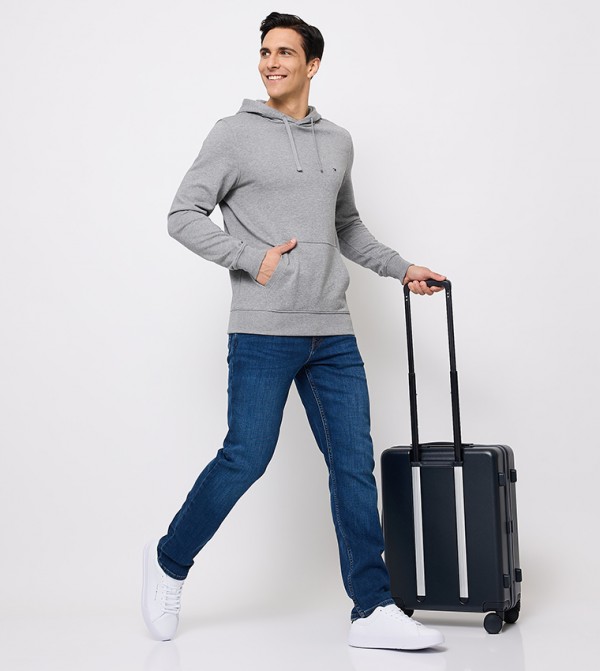 DENTON Washed Straight Fit Jeans
