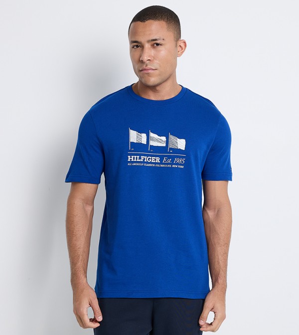 Logo Printed Short Sleeves T-Shirt