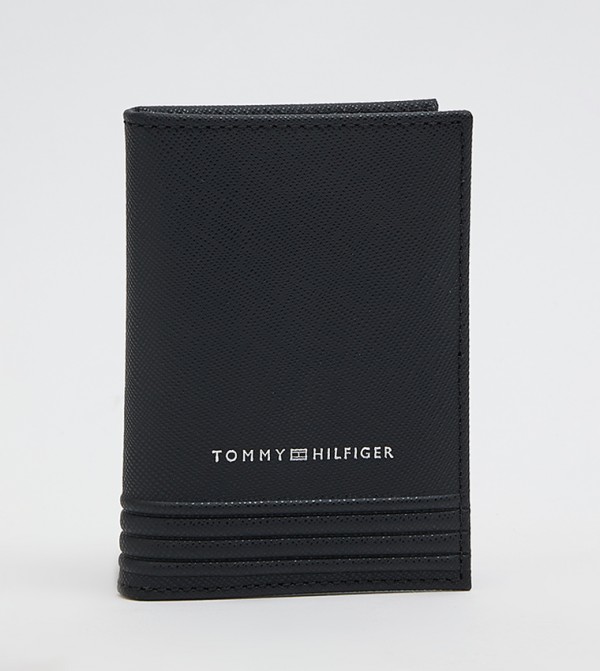 Textured Bi-Fold Wallet