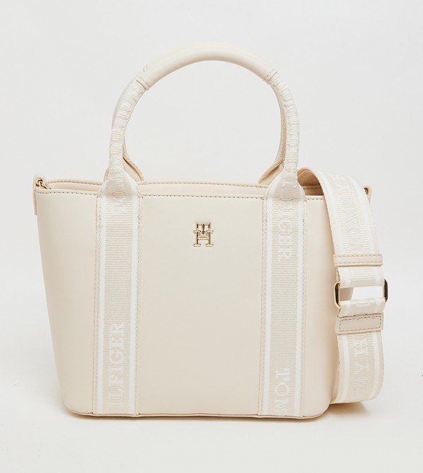 Logo Tape Tote Bag