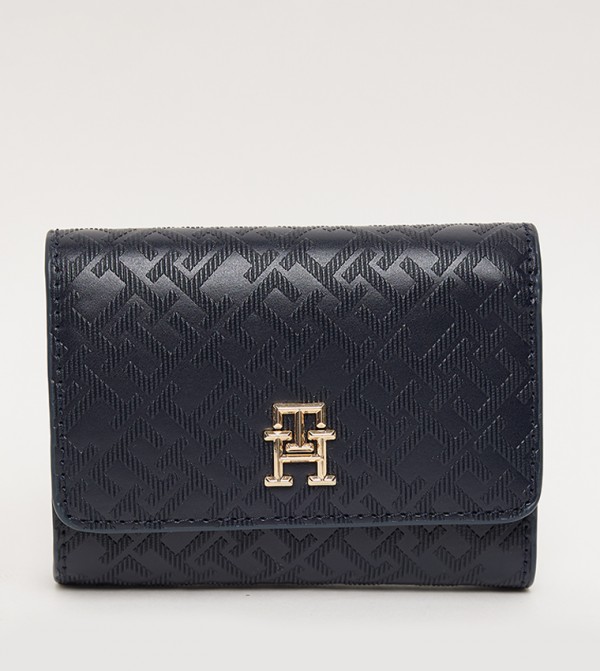 Logo Detail Tri-Fold Wallet