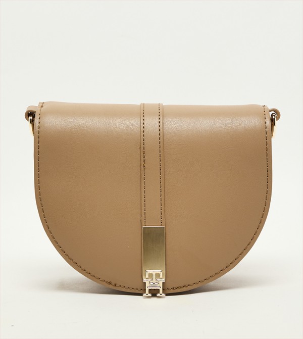 HERITAGE Textured Flap Saddle Bag