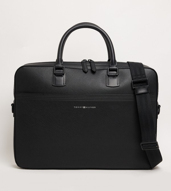 Logo Detail Laptop Bag