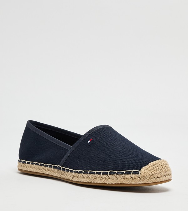 Flag Detail Canvas Espadrilles