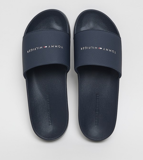 NYC Logo Detail Pool Slides