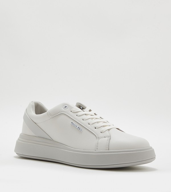Lace-Up Low Top Sneakers