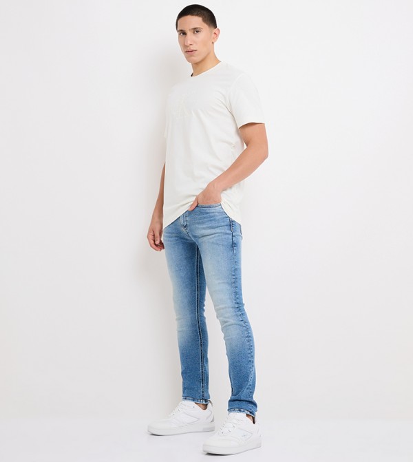 Faded Skinny Fit Jeans