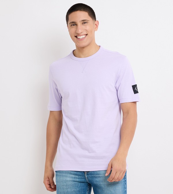 Logo Badge Short Sleeves T-Shirt