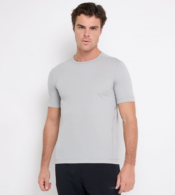 Logo Detail Short Sleeves Active T-Shirt