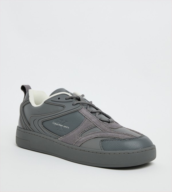 Basket Cupsole Lace-Up Sneakers