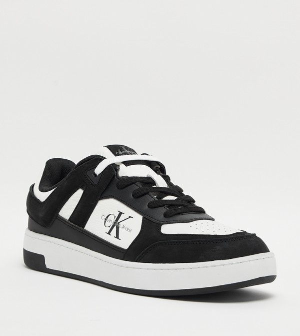 Color Block Lace Up Sneakers