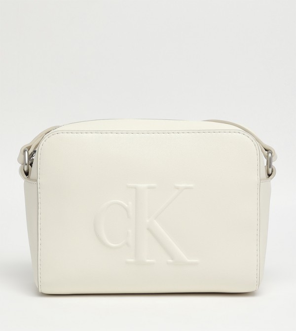 Logo Embossed Camera Bag