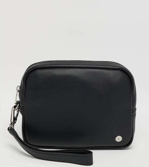 Textured Toiletry Bag