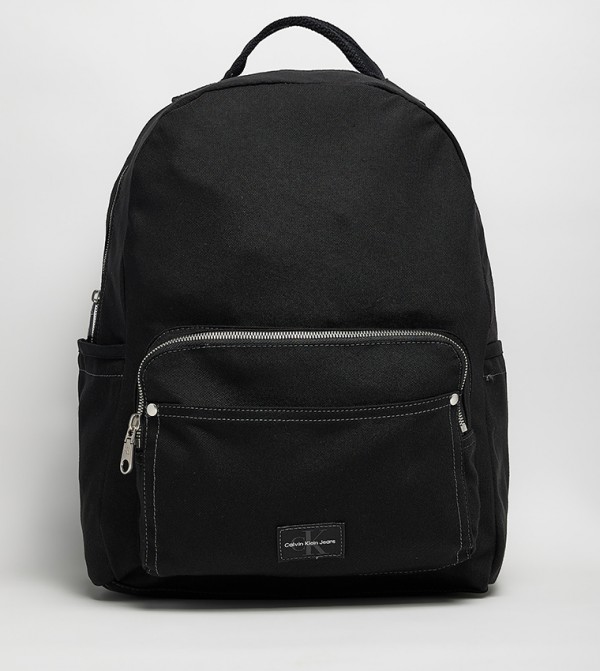 Logo Badge Detail Backpack