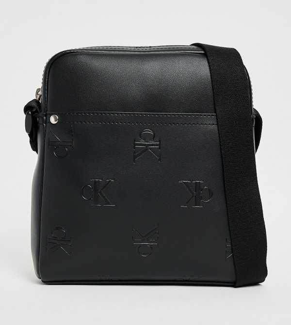 Logo Embossed Reporter Bag