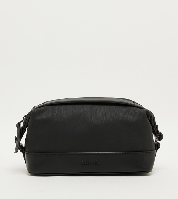Logo Detail Toiletry Bag