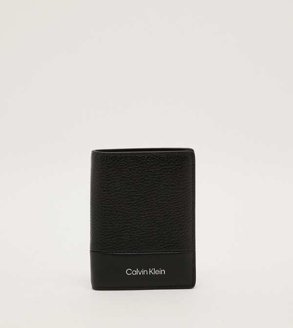Textured Bi-Fold Wallet