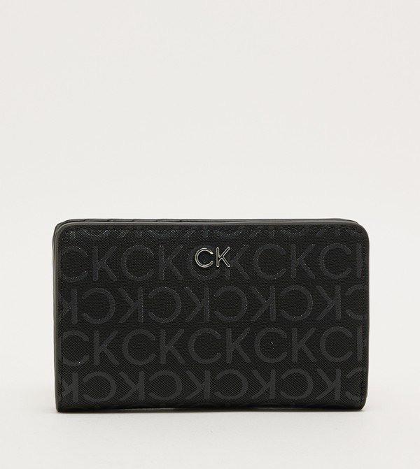 Monogram Patterned Bi-Fold Wallet