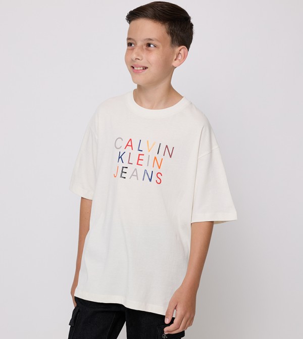 Logo Printed Short Sleeves T-Shirt