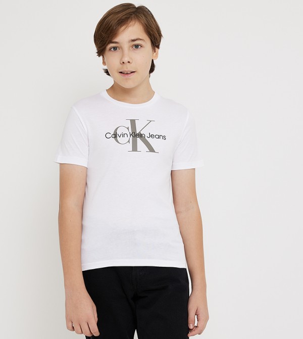 Logo Printed Short Sleeves T-Shirt
