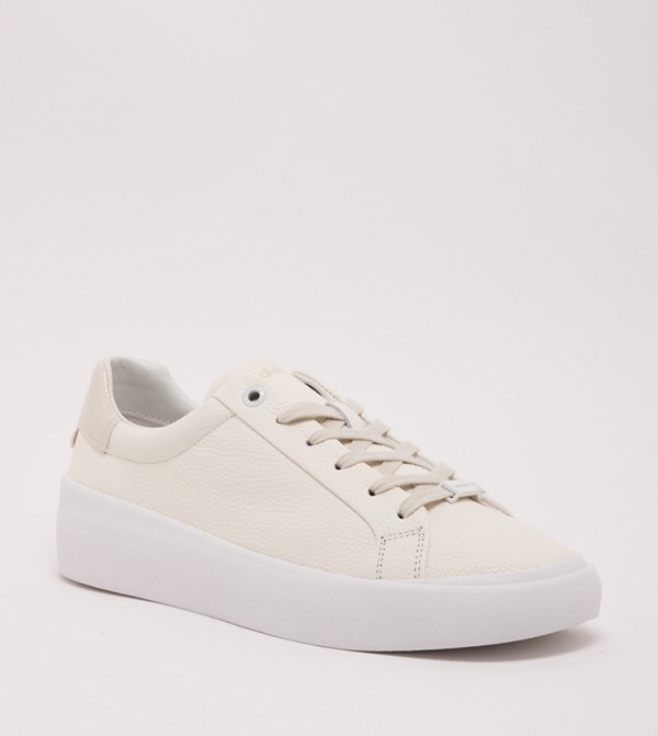 Vulcanized Lace-Up Sneakers