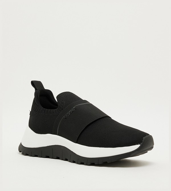 Round Toe Slip-On Shoes
