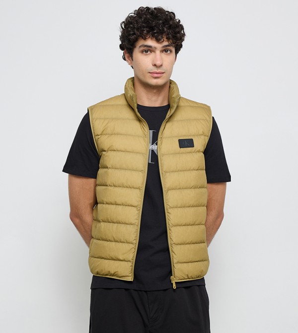 Logo Badge Puffer Gilet