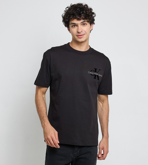 Bristle Monogram Embroidered T-Shirt