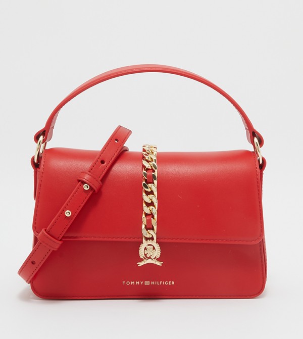 The Monogram Collection Chain Leather Crossover Bag
