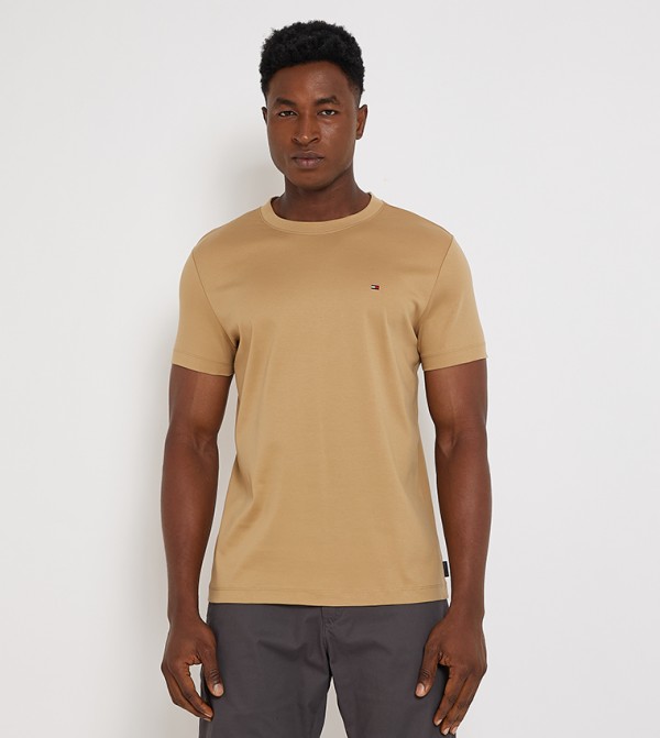 Logo Detail Crew Neck T-Shirt