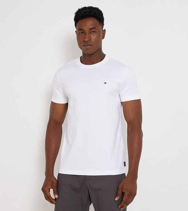 Logo Detail Crew Neck T-Shirt