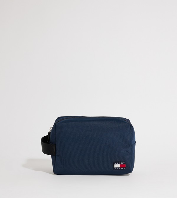 Logo Detail Toiletry Bag