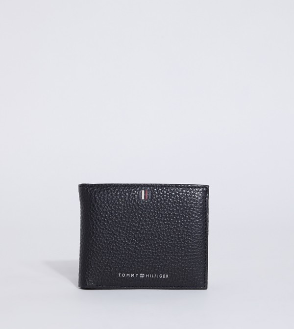 TOMMY JEANS - Men's trifold wallet with Velcro fastening