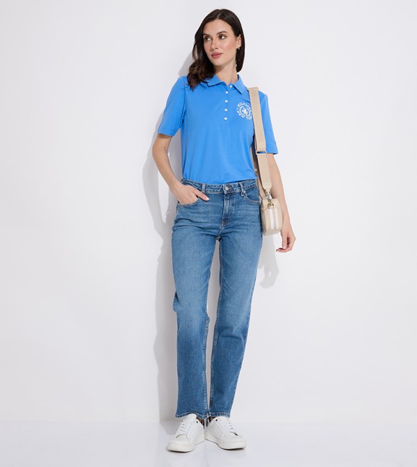 Classic Faded Straight Fit Jeans