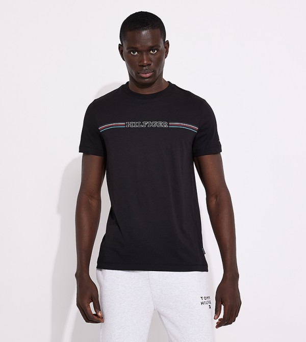 Printed Crew Neck T-Shirt