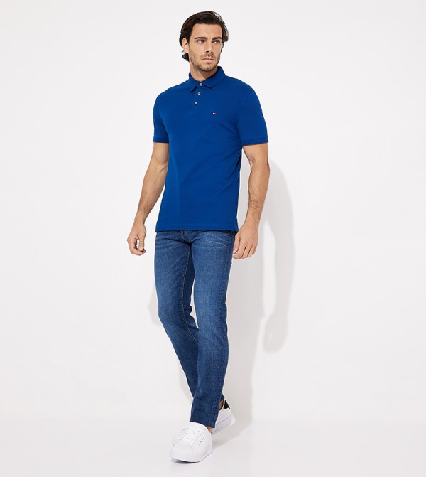Faded Mid Rise Slim Fit Jeans