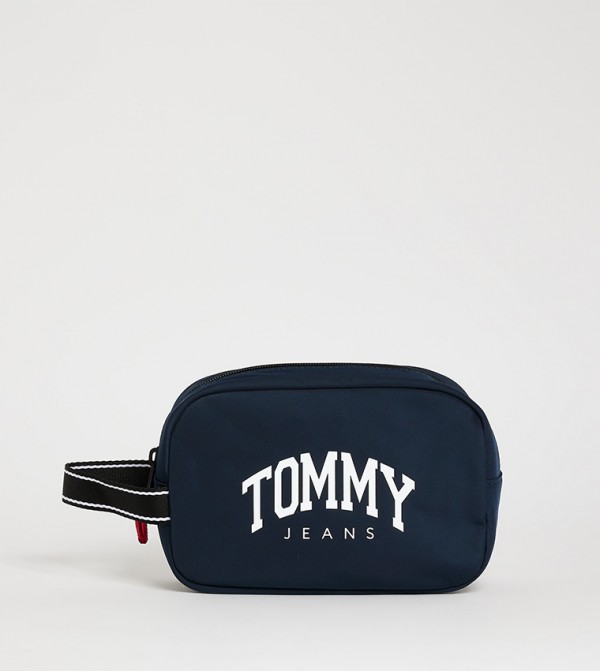 Logo Printed Toiletry Bag