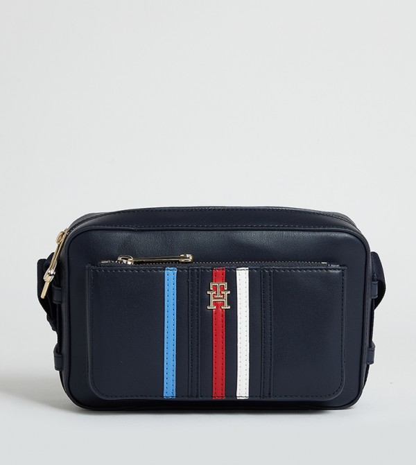 Iconic Striped Camera Bag
