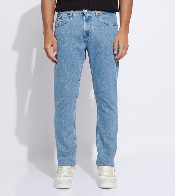 Washed Slim Fit Jeans