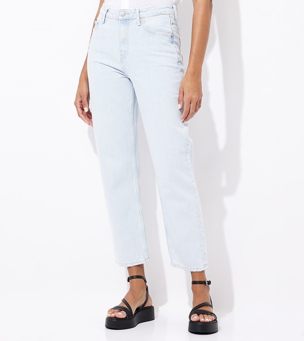 Washed Slim Fit Jeans