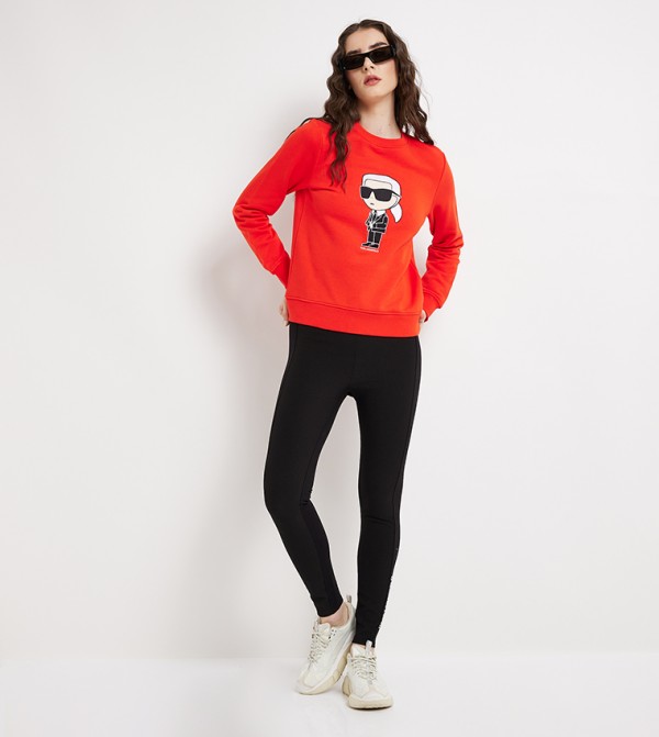Printed Long Sleeves Sweatshirt