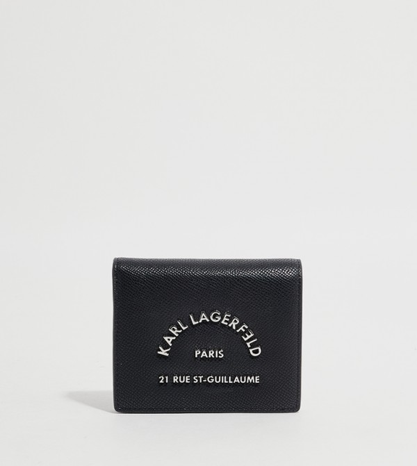 Logo Detail Bi-Fold Mini Wallet