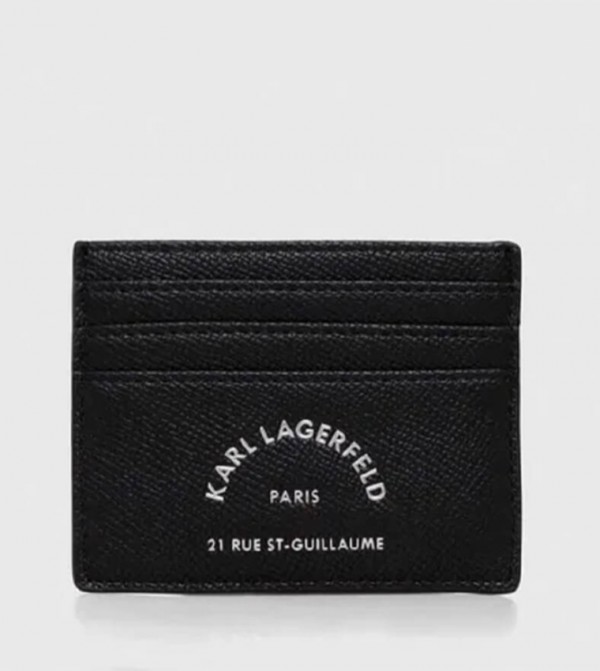 Monotype Textured Cardholder
