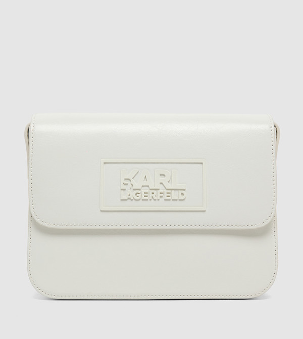 Logo Embossed Crossbody Bag