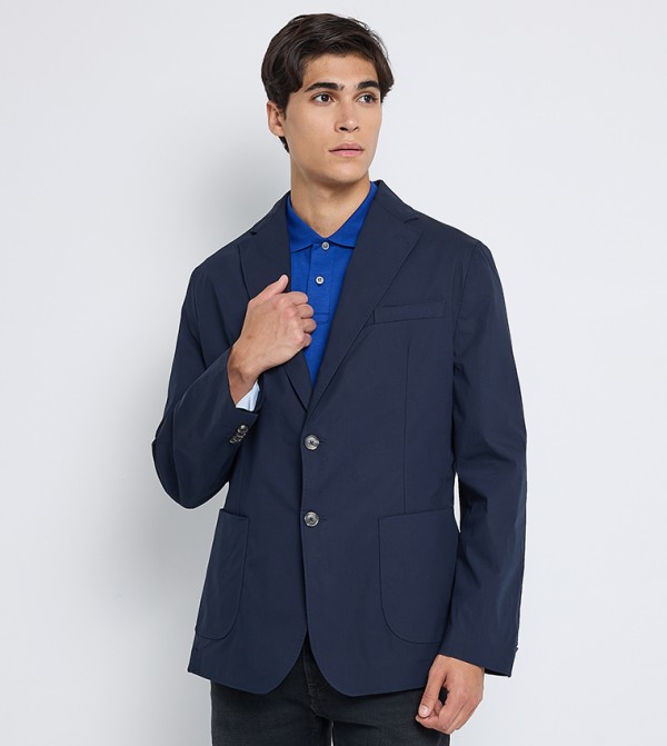 Solid Long Sleeves Blazer
