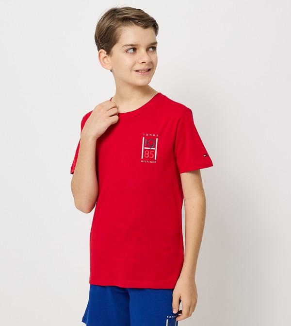 Logo Printed Short Sleeves T-Shirt